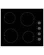 Teknix BITK6KNC 4 Ring Ceramic Hob