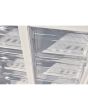 Teknix TMD4801803S American 4 Door Side By Side Fridge Freezer - Silver