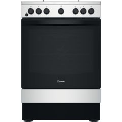 Indesit IS67G5PHX/UK Freestanding 60cm Dual Fuel Cooker