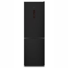 Teknix FFH1865BIX 60cm 70/30 Fridge Freezer Total No Frost with Metal Tech Cooling - Black Steel
