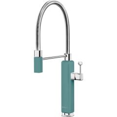 Smeg MDF50EGM 50's Style Single Lever Mixer Tap - Emerald Green
