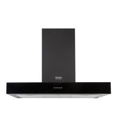 Stoves ST S900 STER FLAT BLK 90cm Hood