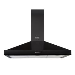 Stoves ST S900 STER CHIM BLK 90cm Hood