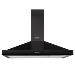 Stoves ST S1000 STER CHIM BLK 100cm Hood