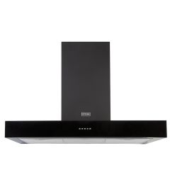 Stoves ST S1000 STER FLAT BLK 100cm Flat Cooker Hood