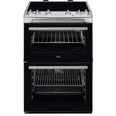 AEG CIX6500ABM Induction Electric Cooker with Double Oven