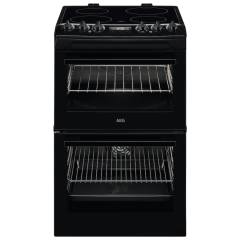 AEG CCX1530ACB Ceramic Electric Cooker with Double Oven