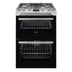 Zanussi ZCK66350XA SurroundCook 60cm Dual Fuel Cooker
