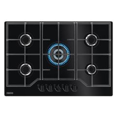 Zanussi ZGGN755K Series 60 75cm Gas on Glass Gas Hob