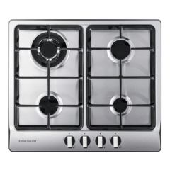 Rangemaster RMB60HPNGFSS/ 60cm 4 Burner Gas Hob Stainless