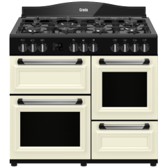 Creda C100RCDFTCRM 100cm 4 Cavity Traditional Dual Fuel Range Cooker