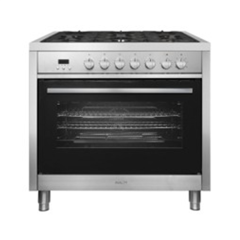 Inalto IR90DFSS 90cm Class 2 Professional Dual Fuel Range Cooker