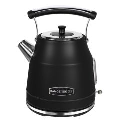 Rangemaster RMCLDK201BK Classic Quiet Boil Kettle 1.7L  3kW - Matt Black