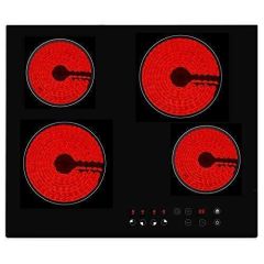 Cookology TCH601 60Cm Ceramic Hob W/ Touch Control