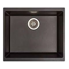 Essentials ECUB500BK Essentials Inset Undermount Sink - Black