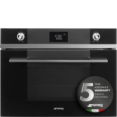 Smeg SF4102MN Built-In Microwave, Black