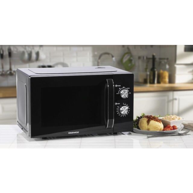 Daewoo SDA2085GE 23L Black 800W Microwave - KOR8A07