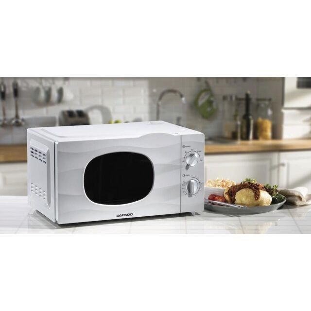 Daewoo SDA2095GE 20L White 700W Microwave - KOR6L77