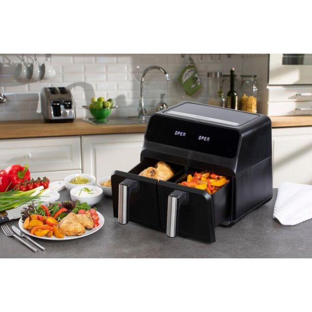 Daewoo SDA2310 XL 8L Digital Double Drawer Air Fryer
