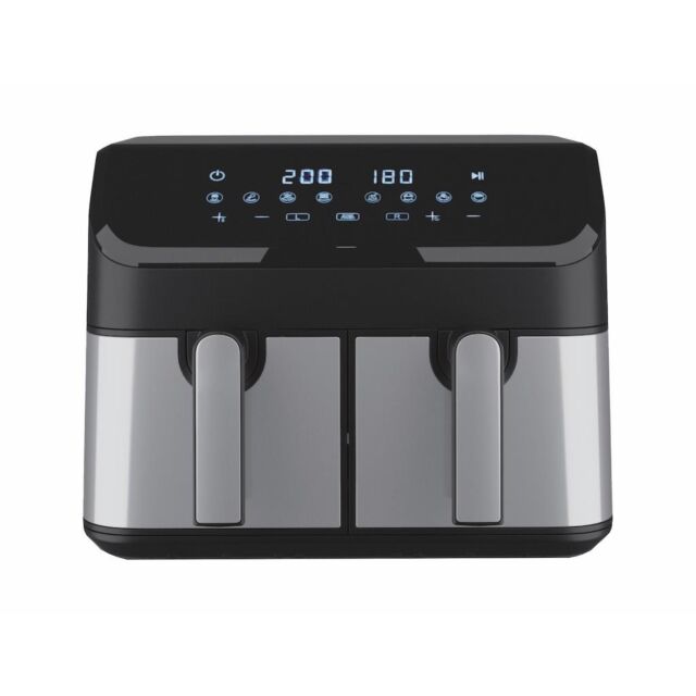 Daewoo SDA2616GE xl 9L Digital Double Drawer Air Fryer