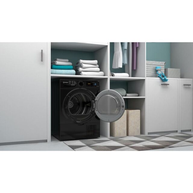 Indesit I3 D81B UK Condenser Tumble Dryer - Black