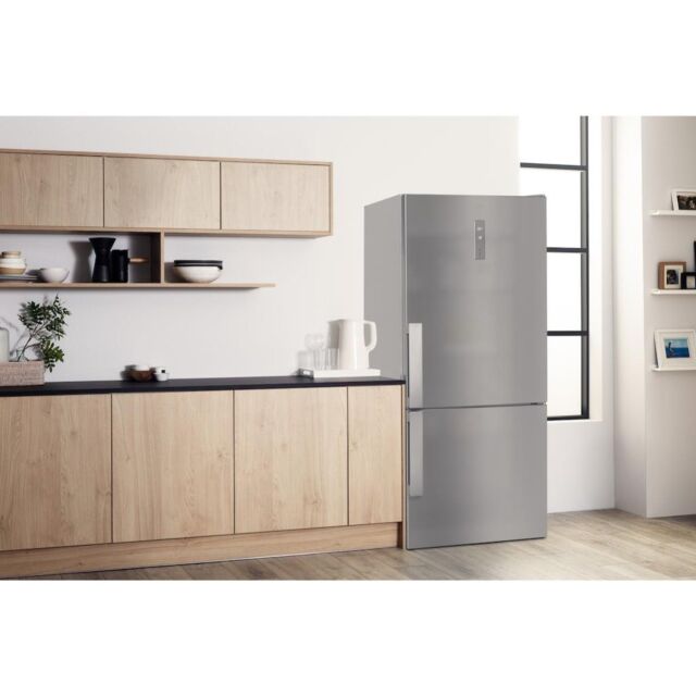Hotpoint  H84BE 72 XO3 UK 2 Fridge Freezer - Inox