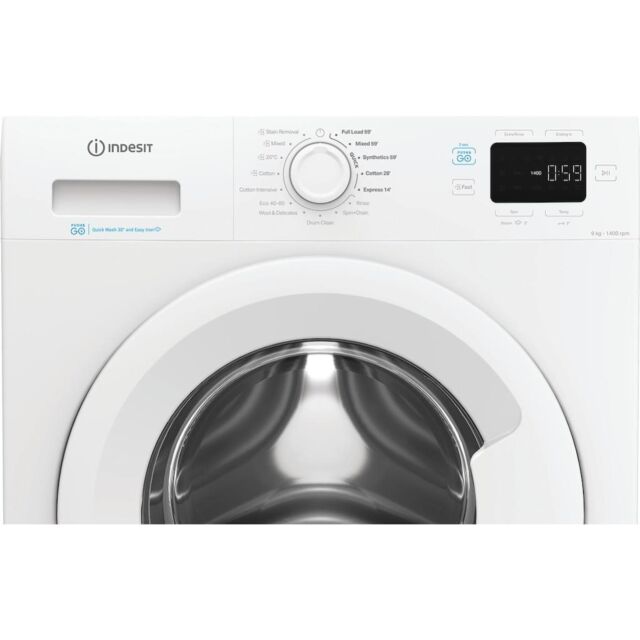Indesit Push&Go IP 946 PUSH&GO UK 9kg Washing Machine - White