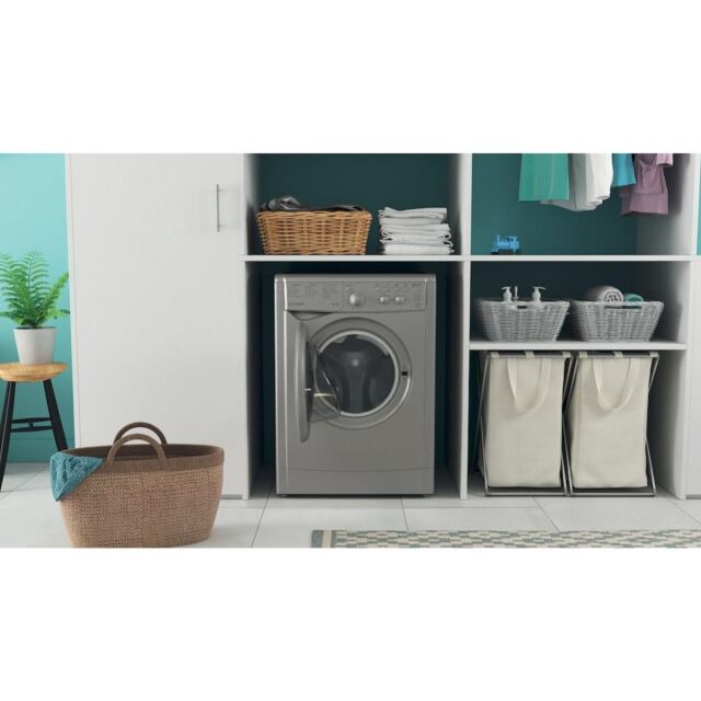 Indesit IWDC 65125 S UK N Ecotime Washer Dryer - Silver