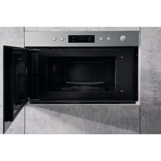Hotpoint MN 314 IX H Built-In Microwave - Stainless Steel