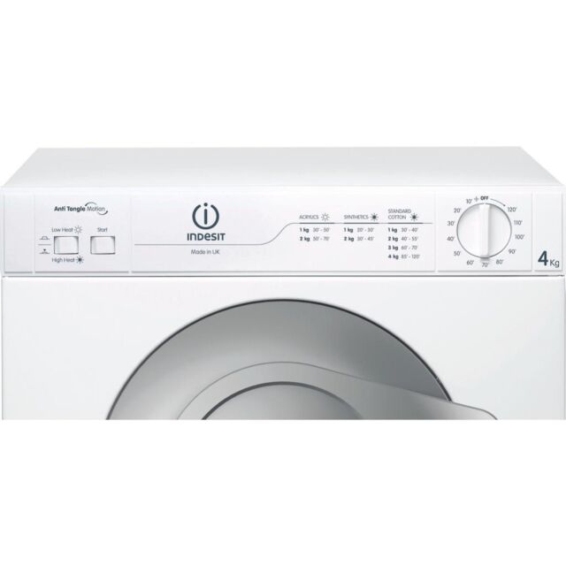 Indesit NIS41V 4kg Vented Tumble Dryer - White