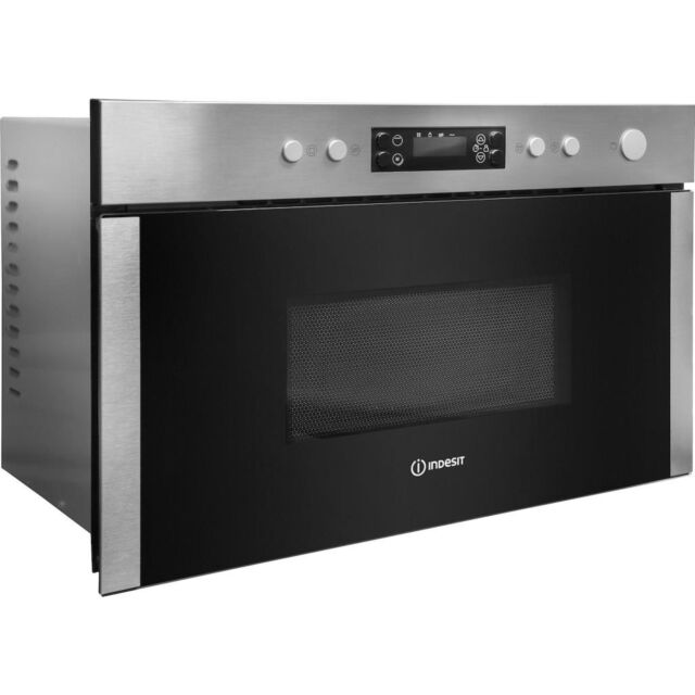 Indesit MWI 5213 IX Built-In Microwave in Stainless Steel