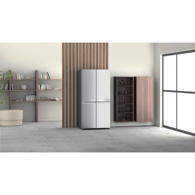 Hotpoint HQ9 M2L UK Active 4 Door Fridge Freezer - Stainless Steel
