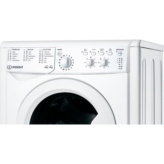Indesit IWDC 65125 UK N Ecotime Washer Dryer - White