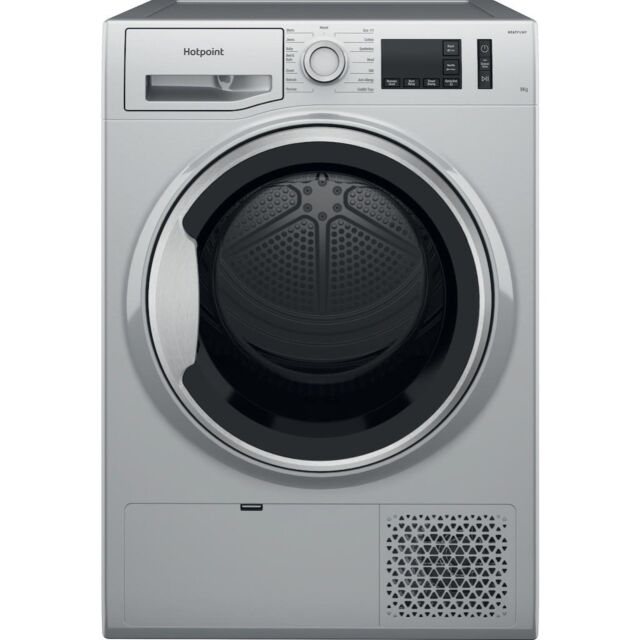 Hotpoint CreaseCare Heat Pump Tumble Dryer - Silver - 8kg - A++ Rated - NT M11 82SSK UK