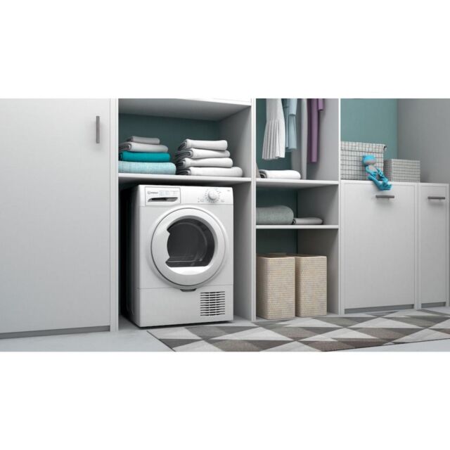 Indesit I2 D81W UK Condenser Tumble Dryer - White