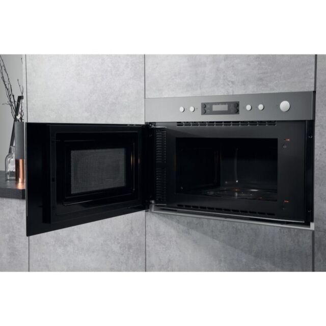 Hotpoint MN 314 IX H Built-In Microwave - Stainless Steel