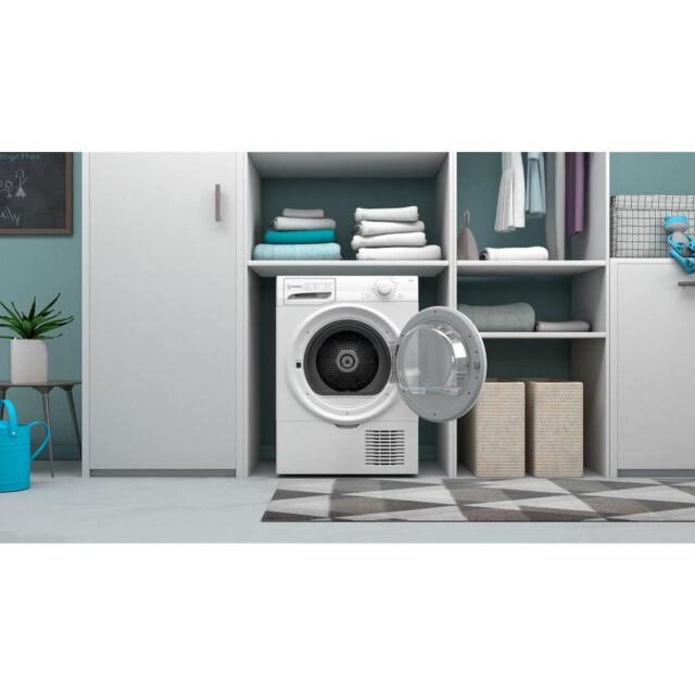 Indesit I2 D81W UK Condenser Tumble Dryer - White