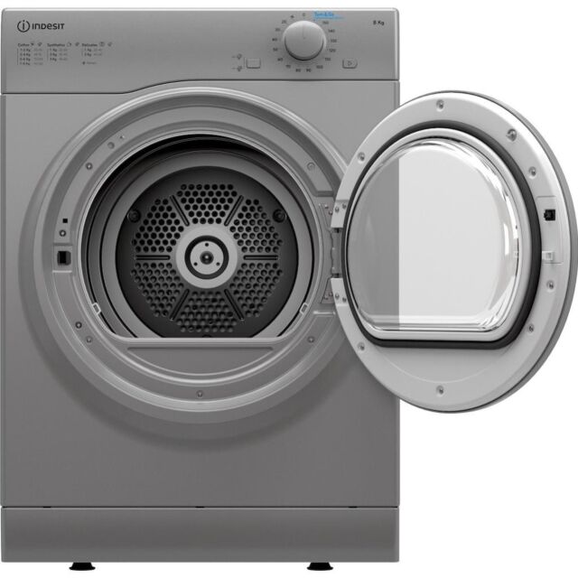 Indesit I1 D80S UK Vented Tumble Dryer - Silver