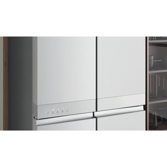 Hotpoint HQ9 M2L UK Active 4 Door Fridge Freezer - Stainless Steel