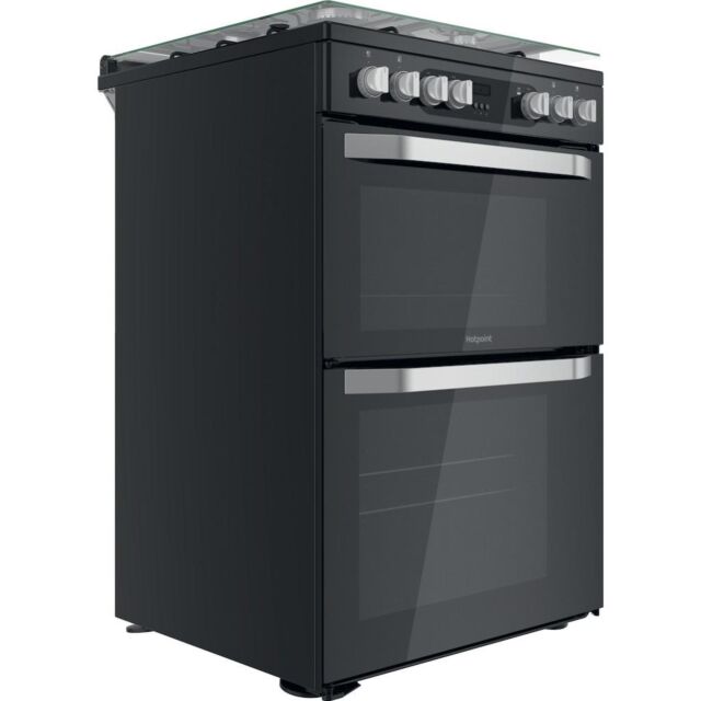 Hotpoint HDM67G9C2CB/UK Double Cooker - Black