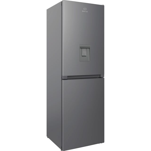 Indesit INFC850TI1SAQUA1 Freestanding Fridge Freezer - Silver
