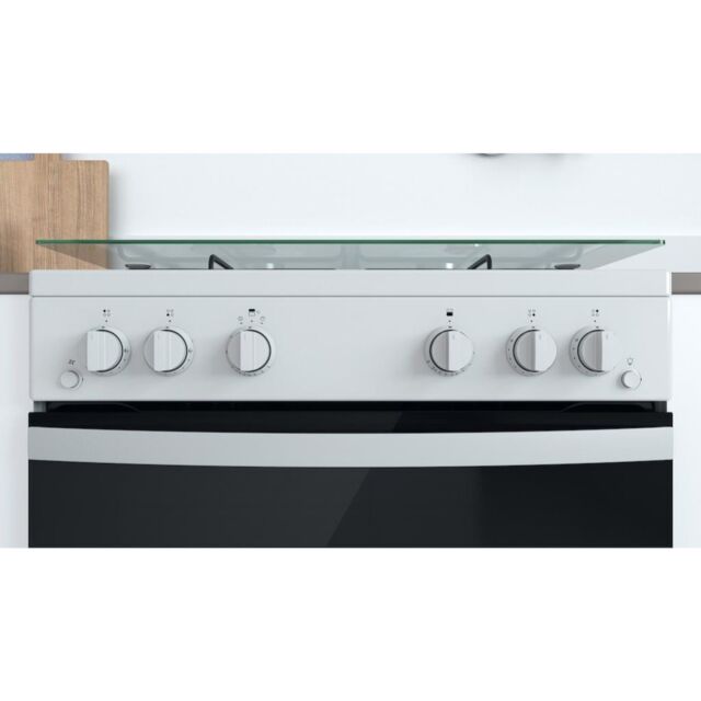 Indesit ID67G0MCW/UK Double Cooker - White