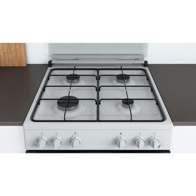 Indesit ID67G0MCW/UK Double Cooker - White