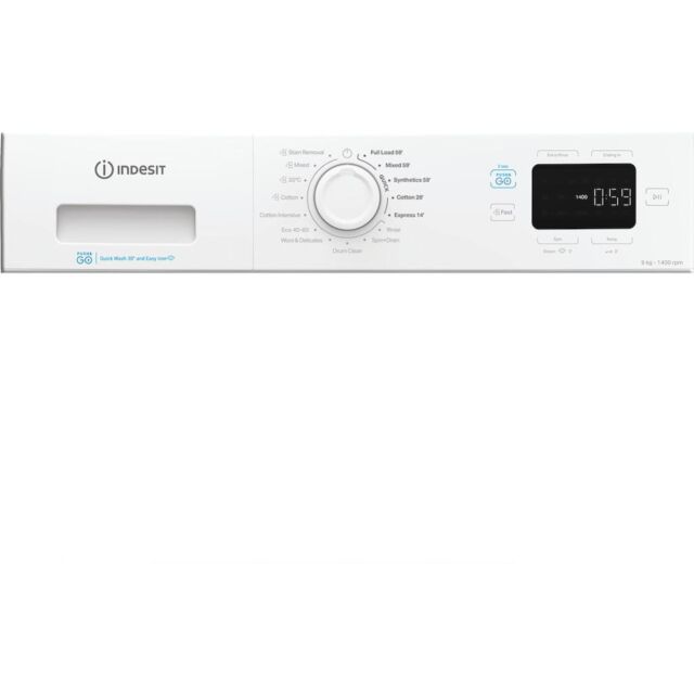 Indesit Push&Go IP 946 PUSH&GO UK 9kg Washing Machine - White