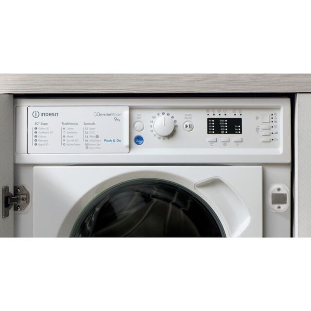 Indesit BI WMIL 91484 UK Integrated Washing Machine