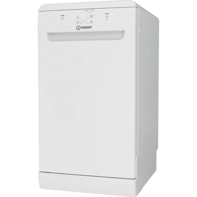 Indesit IN2FE10CS90WUK Freestanding 45cm Slimline Dishwasher with 10 Place Settings - White