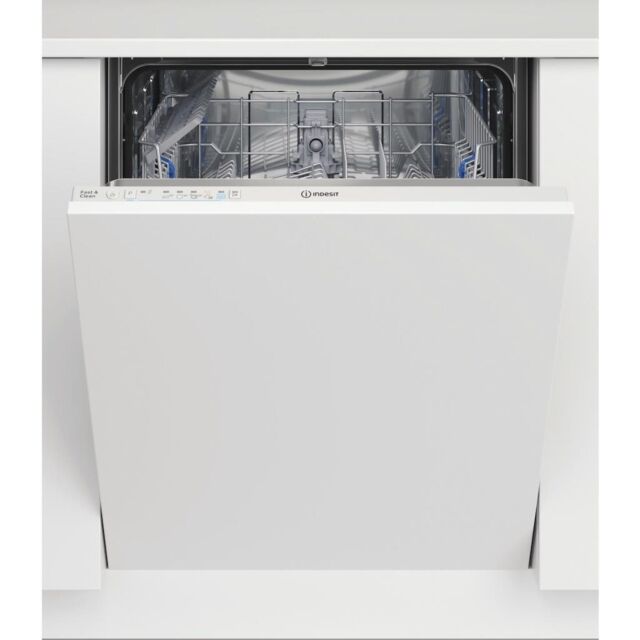Indesit DIE 2B19 UK Ecotime Integrated Dishwasher - White