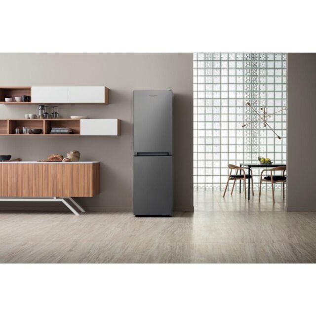 Hotpoint HBNF 55181 S UK 1 Fridge Freezer - Silver