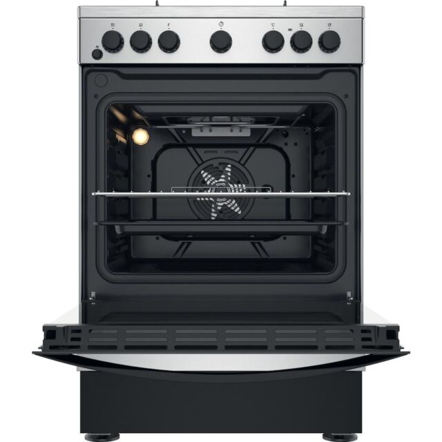 Indesit IS67G5PHX/UK Freestanding 60cm Dual Fuel Cooker