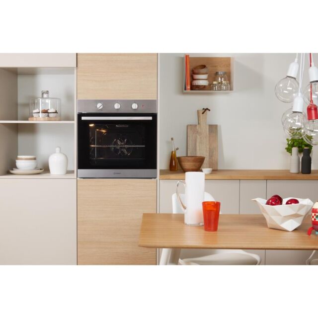 Indesit IFW 6330 IX UK Electric Single Built-In Oven - Stainless Steel